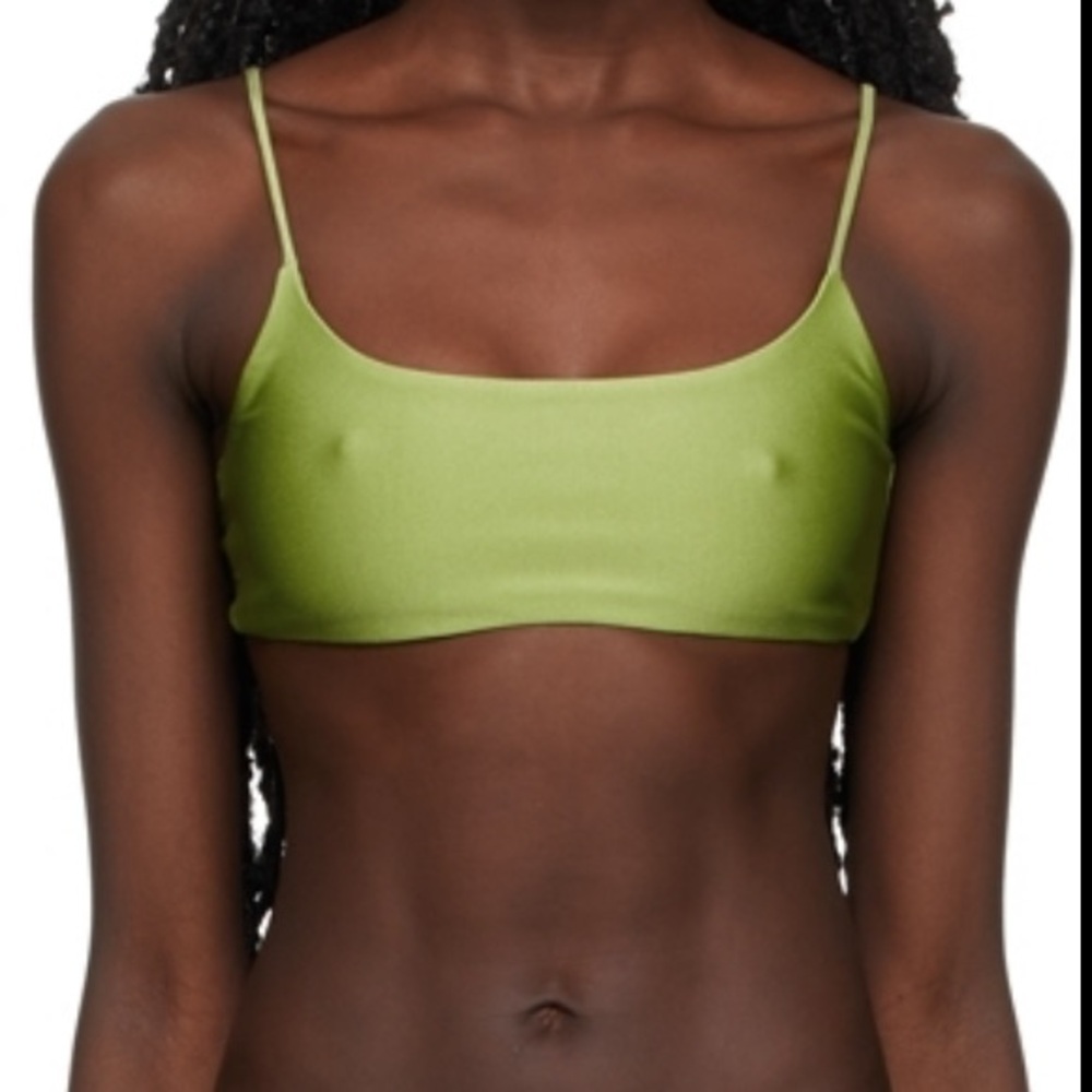 JADE Swim Womens Muse Scoop Bikini Swim Top NWT
